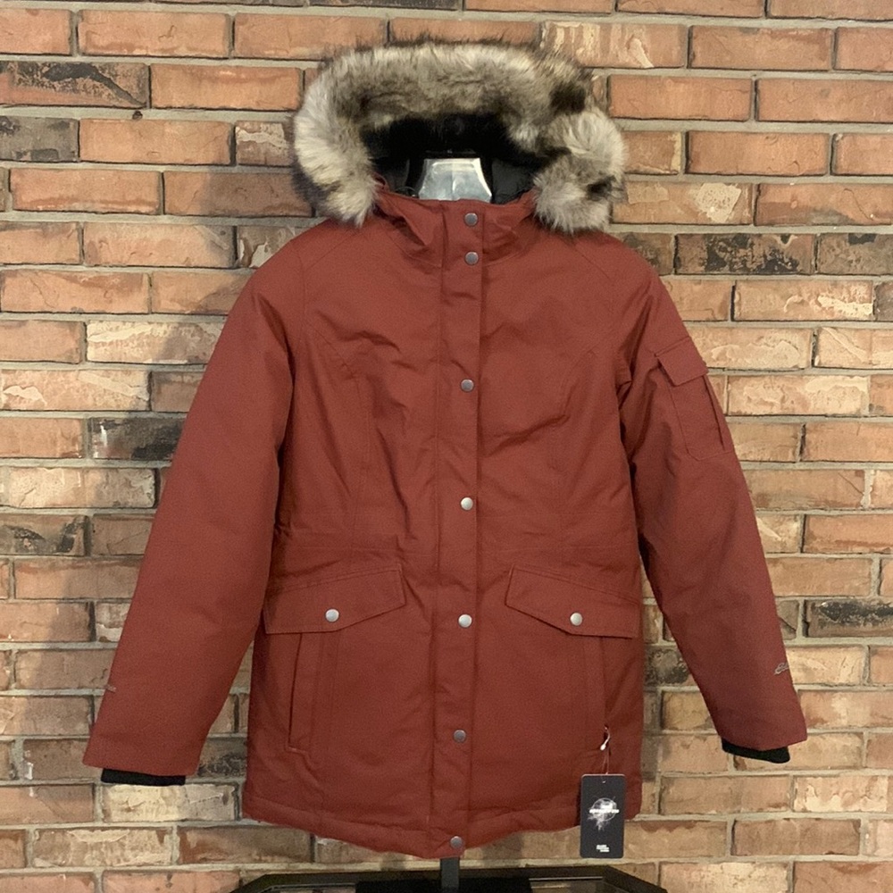 New Eddie Bauer Superior 3.0 Down Parka superior warmth and weatherproof